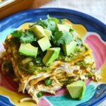 AIP Green Enchilada Casserole with Chicken