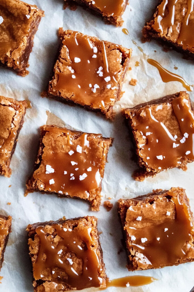 Aip Salted Caramel Blondies