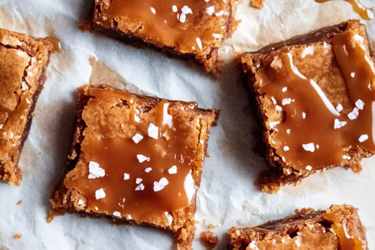 Aip Salted Caramel Blondies