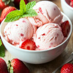 Blender Strawberry Ice Cream