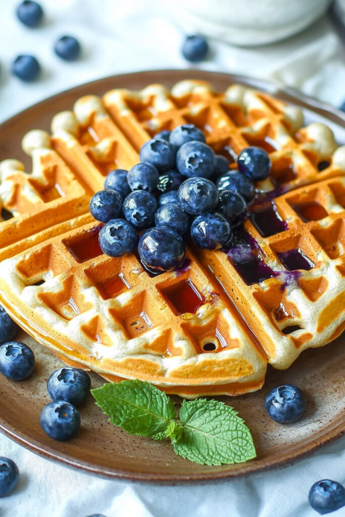 Cassava Flour Waffles