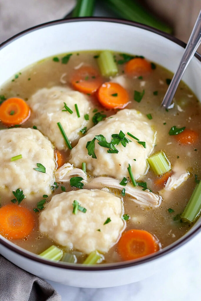 How to Make Chicken and Dumpling Soup