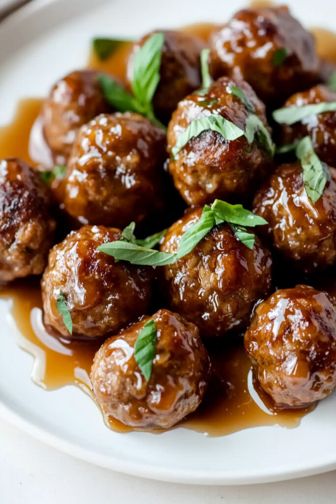 How to Make Honey Garlic Meatballs