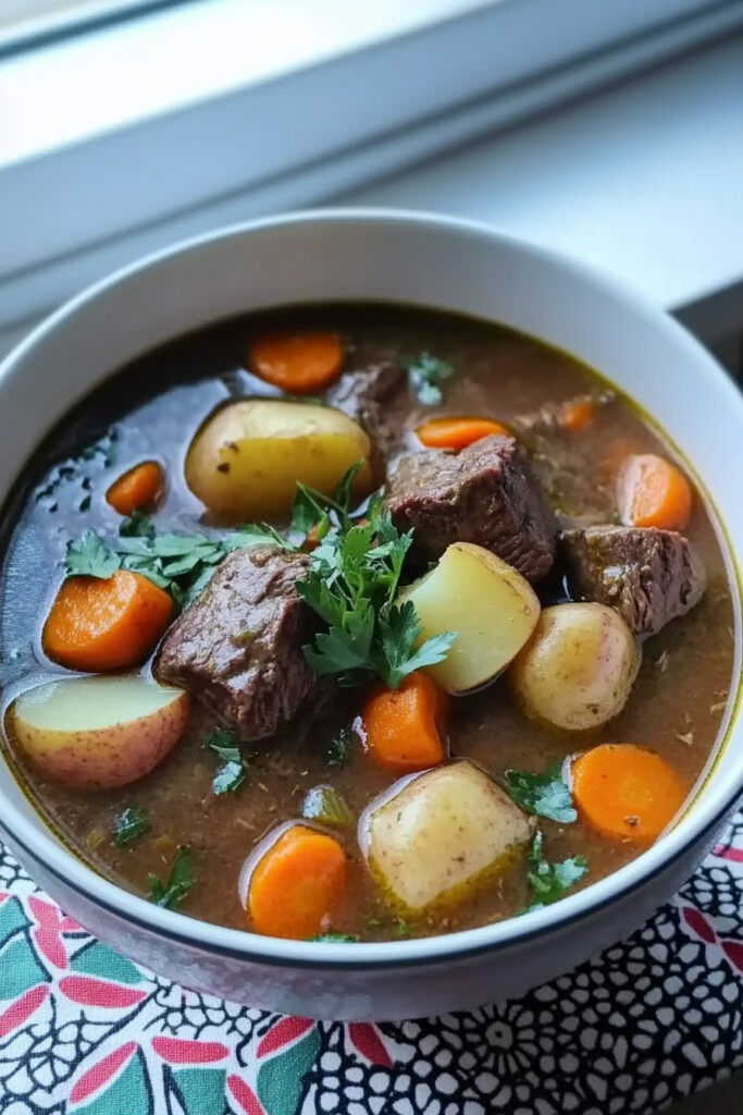 How to Serve AIP Beef Stew