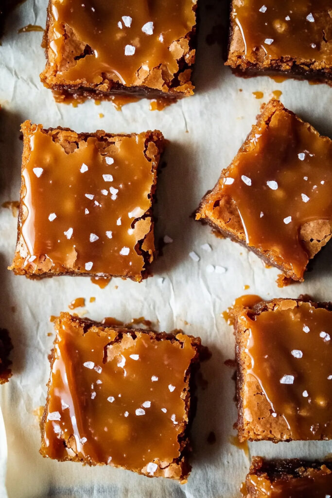 Storage Tips Aip Salted Caramel Blondies