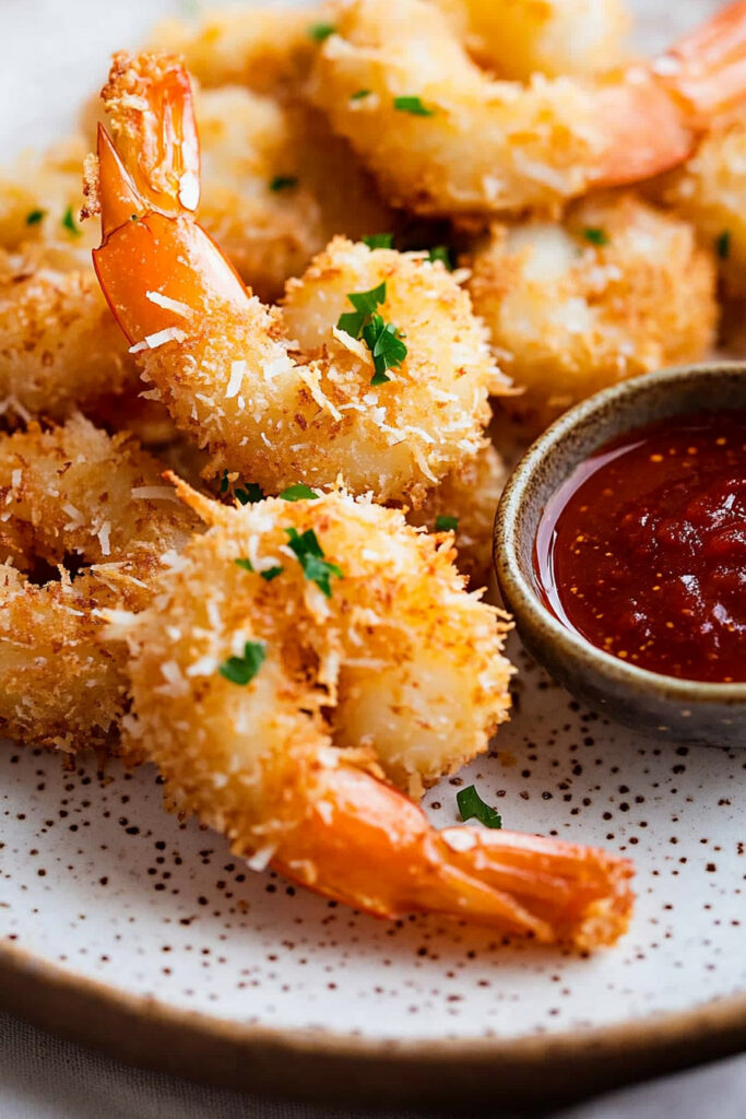 Oven Baked Coconut Shrimp