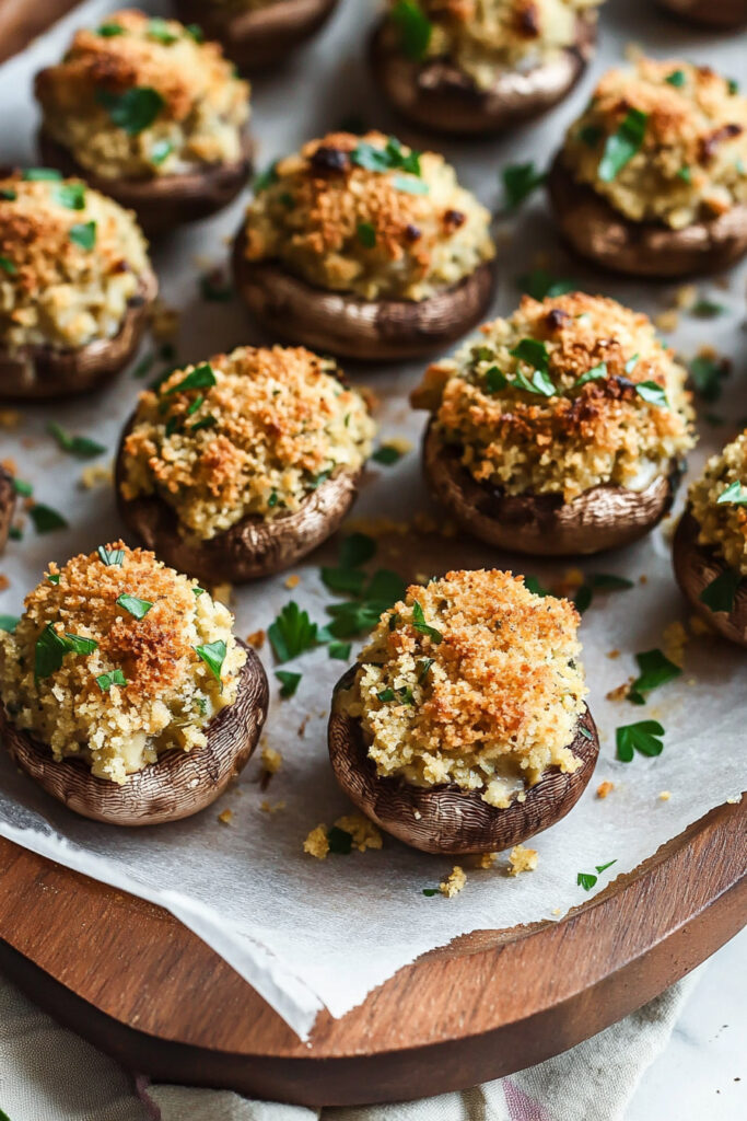 Sausage Stuffed Mushrooms