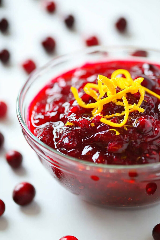 Storing AIP Cranberry Sauce