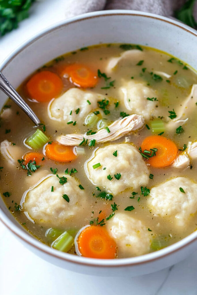 Storing Chicken and Dumpling Soup