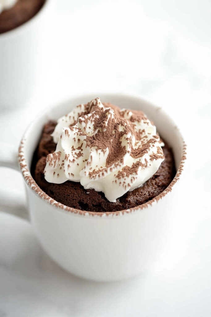 Storing AIP Chocolate Mug Cake