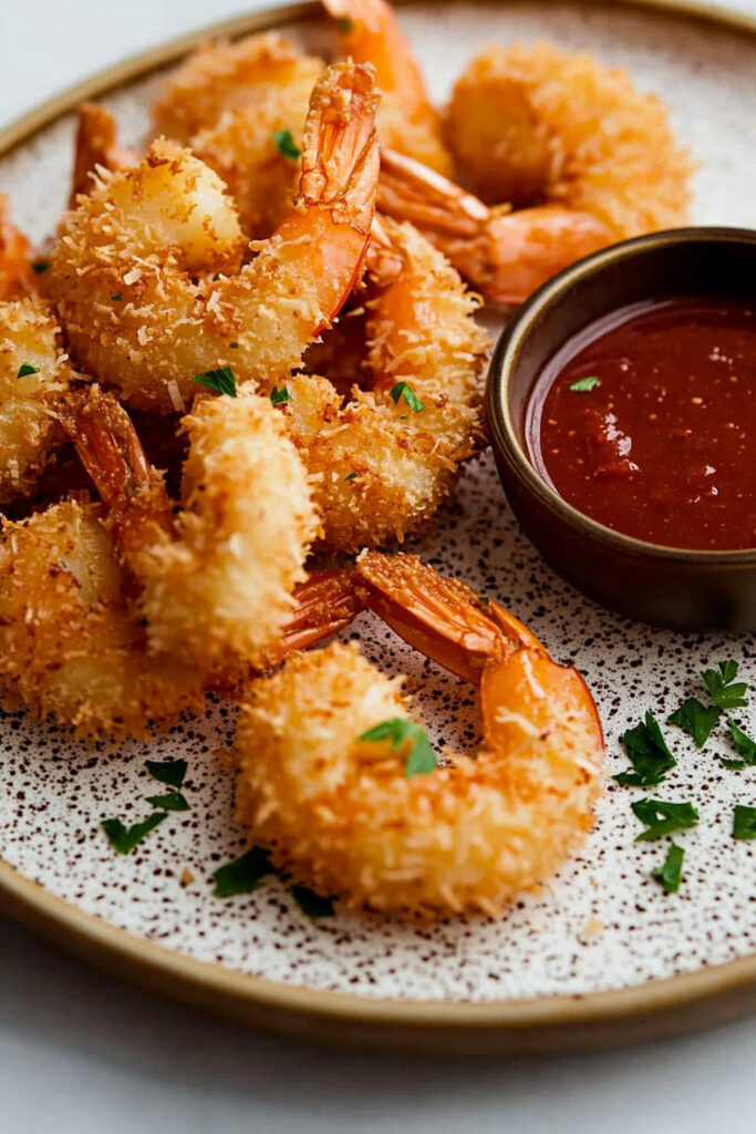 Storing Oven Baked Coconut Shrimp