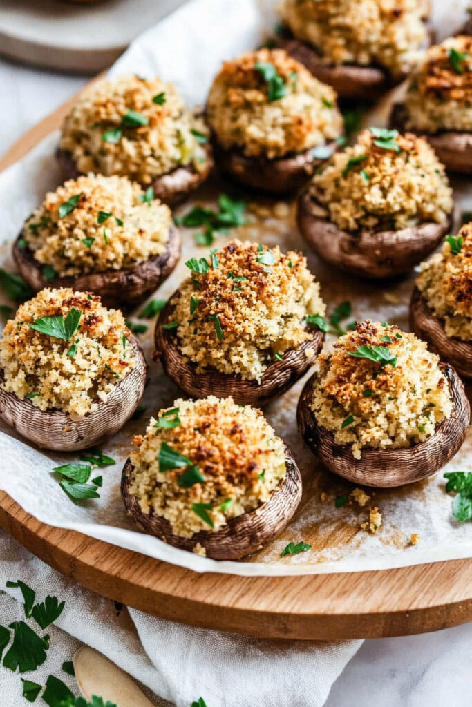 Storing Sausage Stuffed Mushrooms