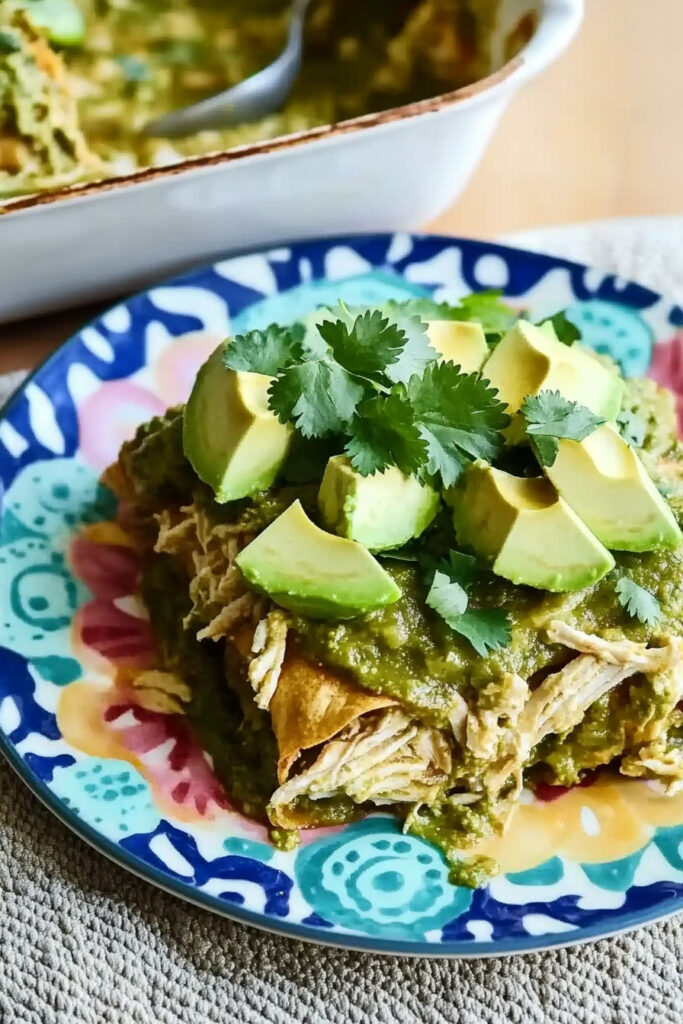 Tips for Green Enchilada Casserole with Chicken