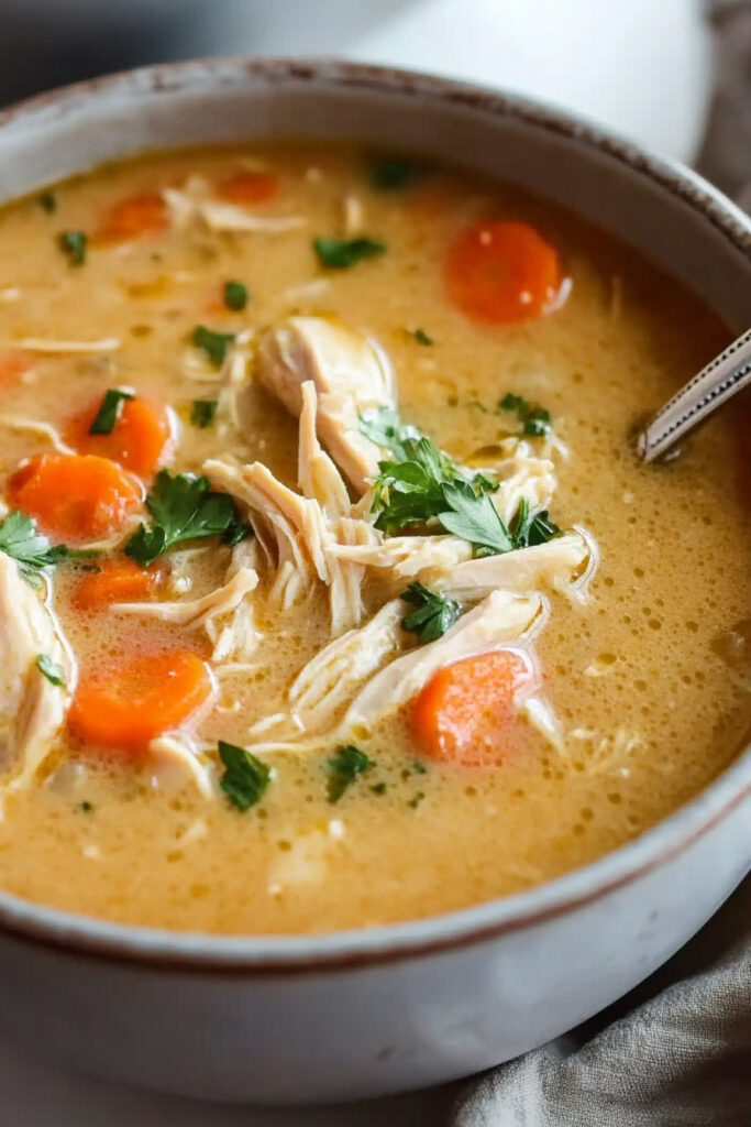 Creamy Chicken Soup Recipe