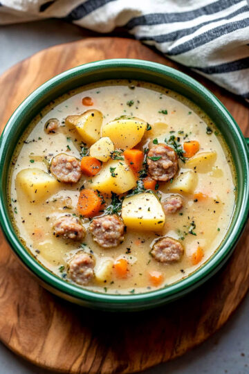 Creamy Sausage Potato Soup