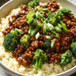 Ground Beef & Broccoli