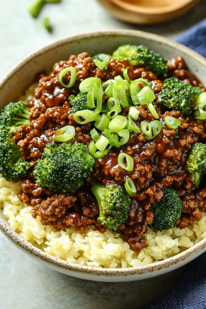 Ground Beef & Broccoli Recipe