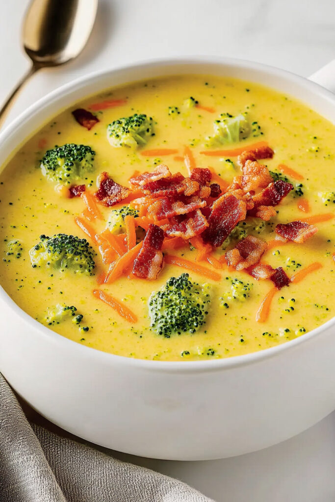 How to Serve Broccoli Cheese Soup