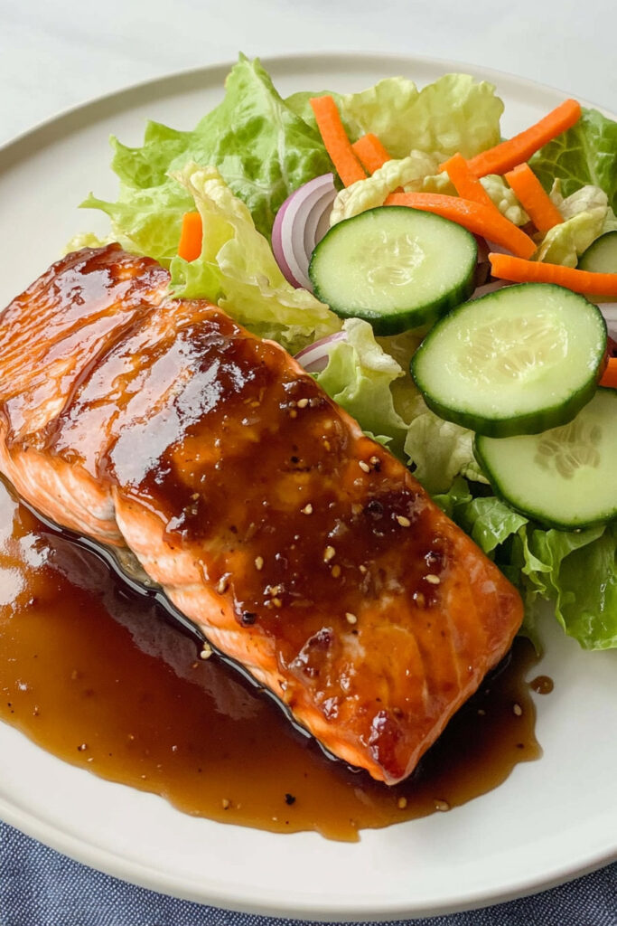 How to Serve Teriyaki Salmon