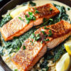 One-Skillet Paleo Dijon Salmon