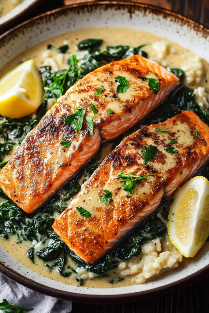 One-Skillet Paleo Dijon Salmon Recipe